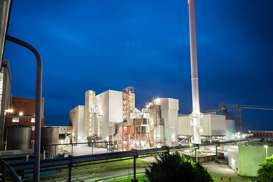 Emden biomass power plant
