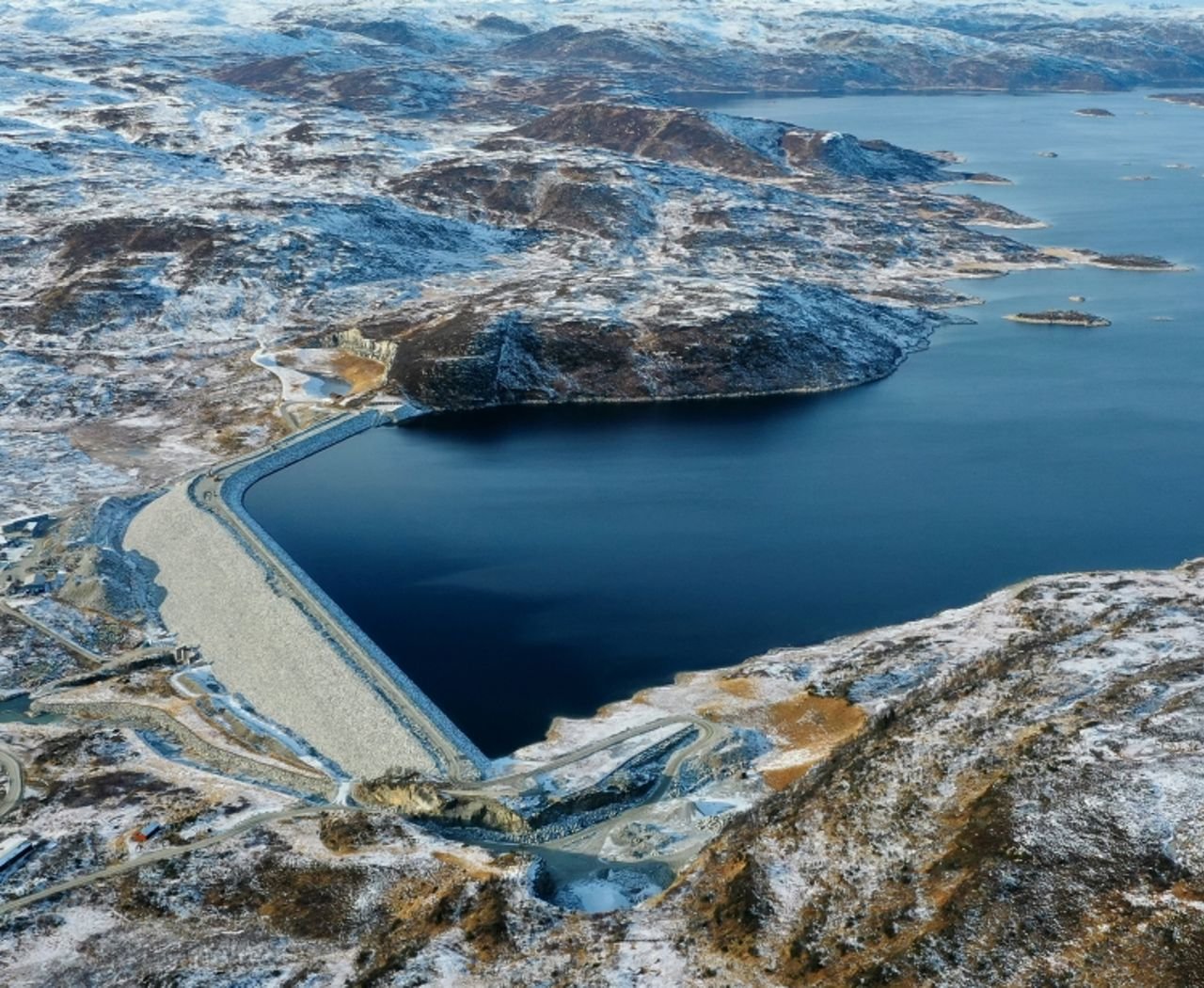 Staudamm in Norwegen
