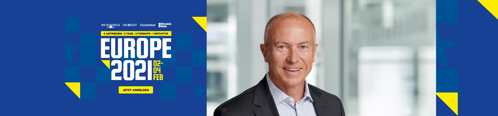 Christian Rynning-Tønnesen spricht beim Event Europe 2021 am 4. Februar 2021