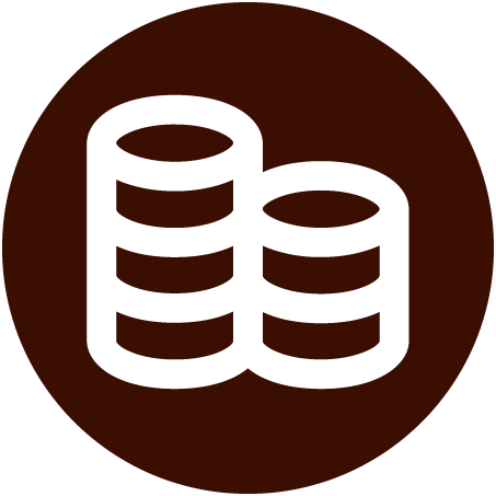 Icon von Geldm&uuml;nzen
