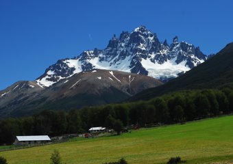 Snow-covered mountain