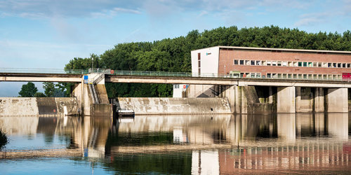 Wasserkraftwerk Landesbergen