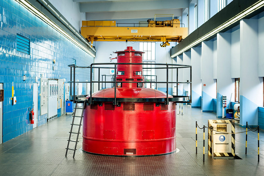 Landesbergen hydropower plant