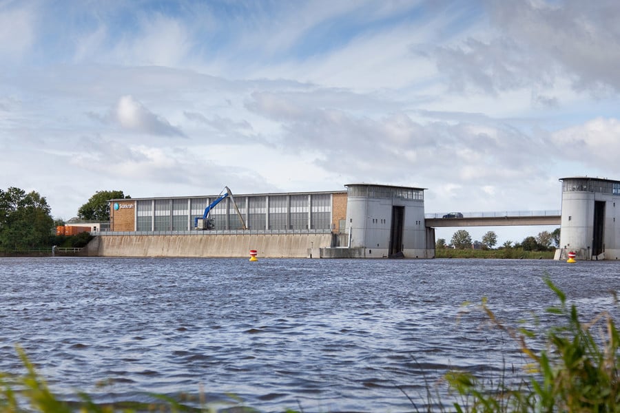 Das Langwedel Wasserkraftwerk