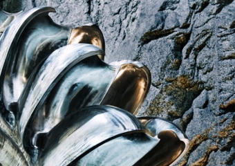 Turbinenrad Nahaufnahme