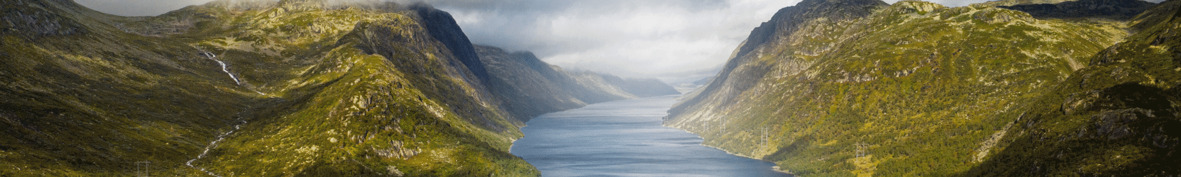 Der Bitdal-Staudamm in Norwegen