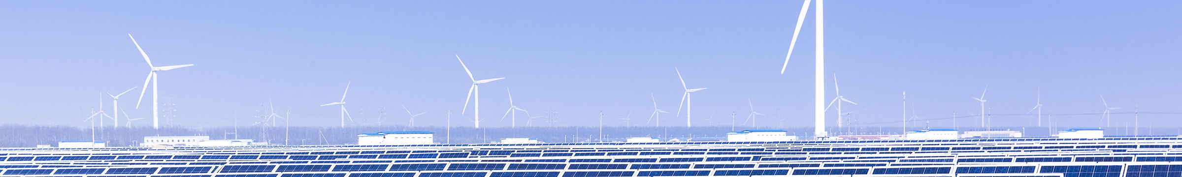Wind und Solaranlagen