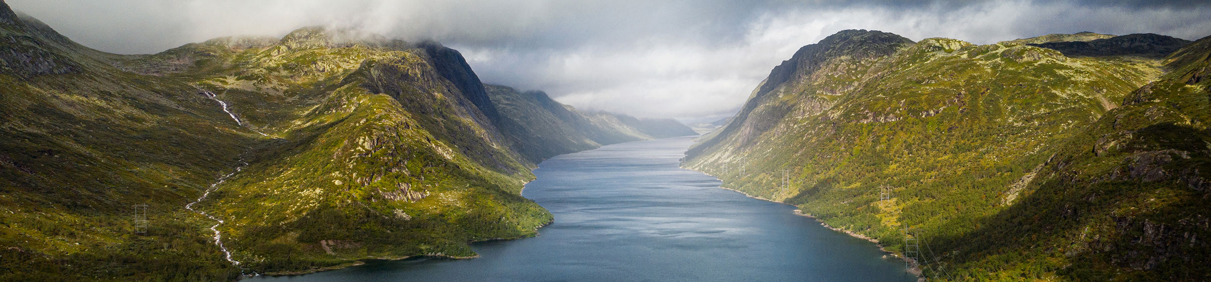 Bitdalsdammen in Norwegen