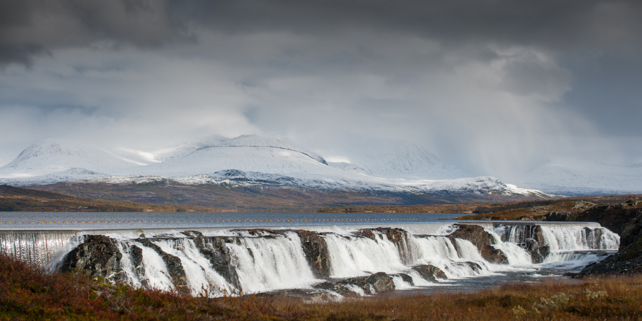 Nesjø Wasserkraftwerk in Norwegen