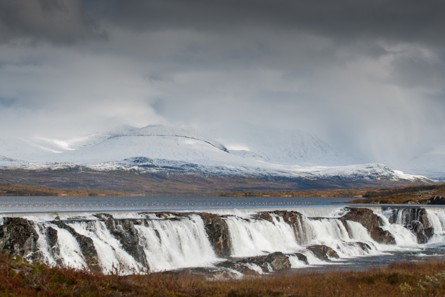 Nesjø Wasserkraftwerk in Norwegen