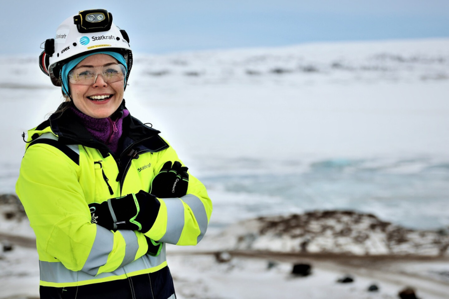 Siri Todnem, Projektleiterin für Wasserkraft am Nesjø-Staudamm in Norwegen 