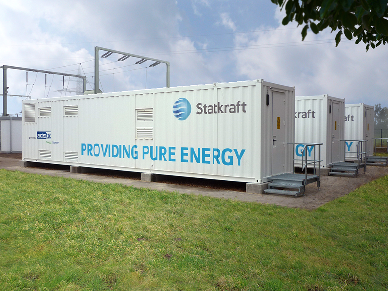 Batteriespeicher Container