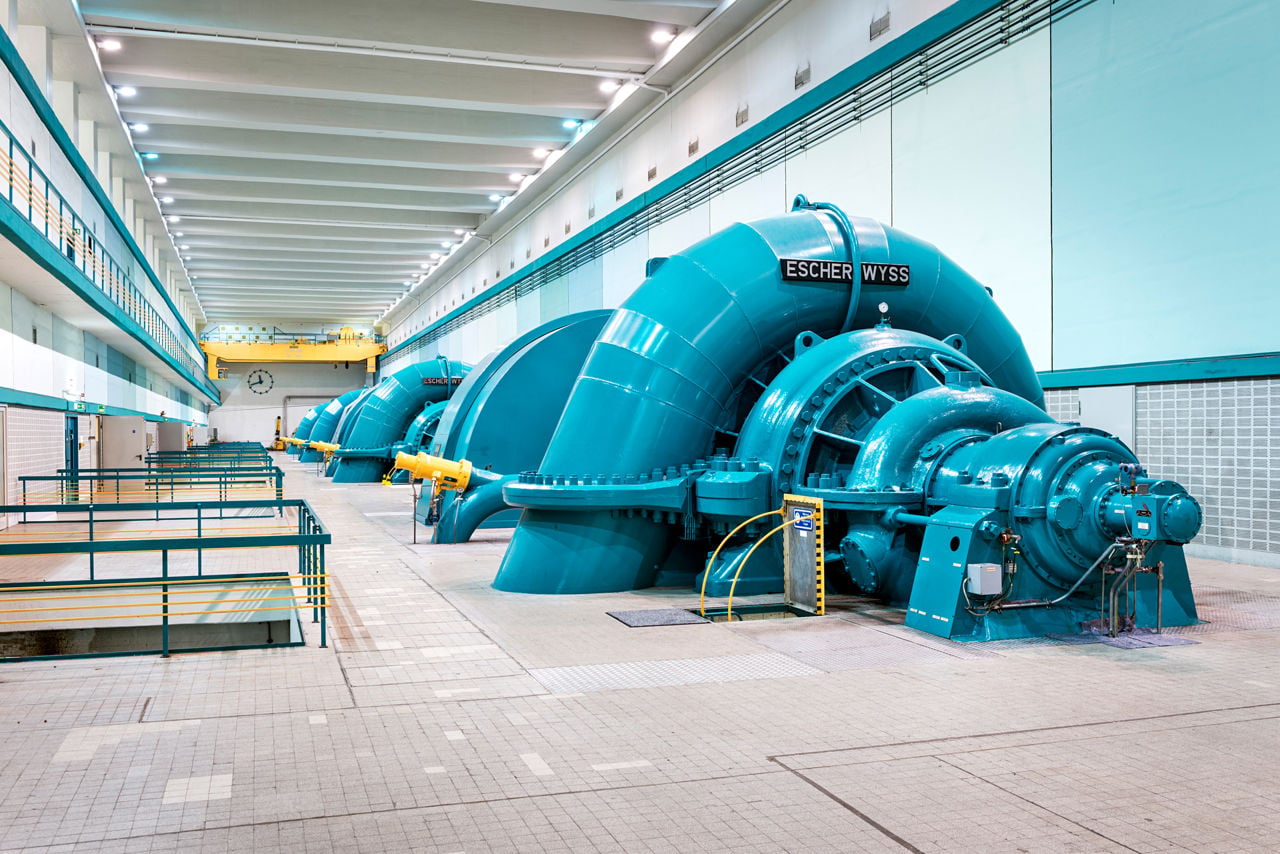 Pumpspeicher Erzhausen Turbine
