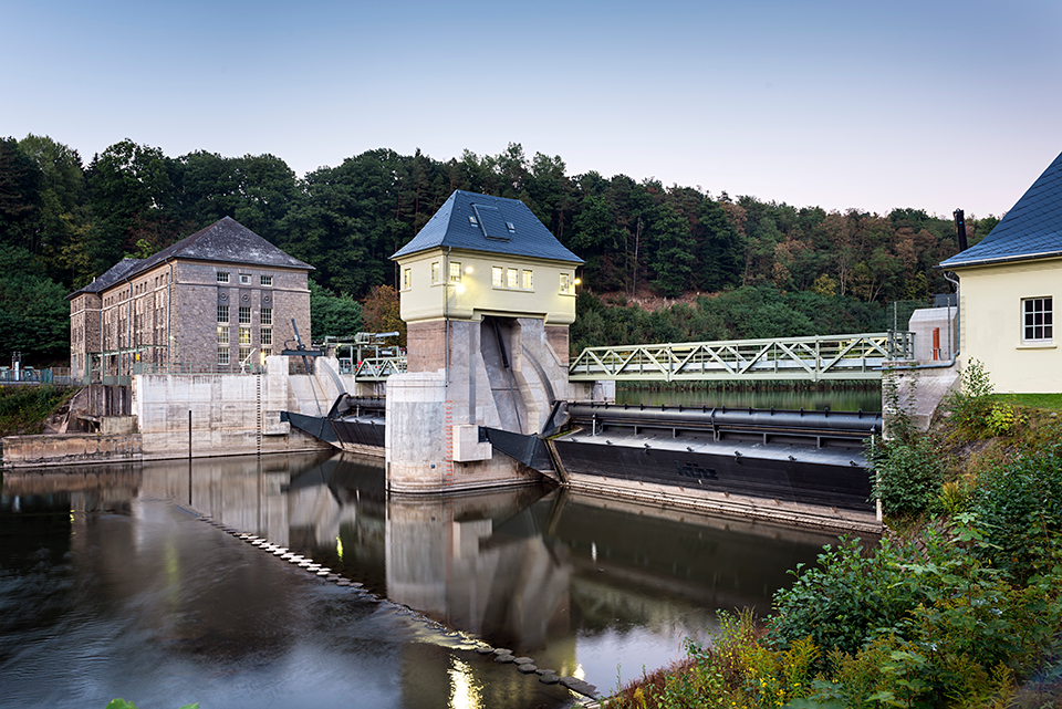 Das Kraftwerk Werrawerk &bdquo;Letzter Heller&ldquo;.