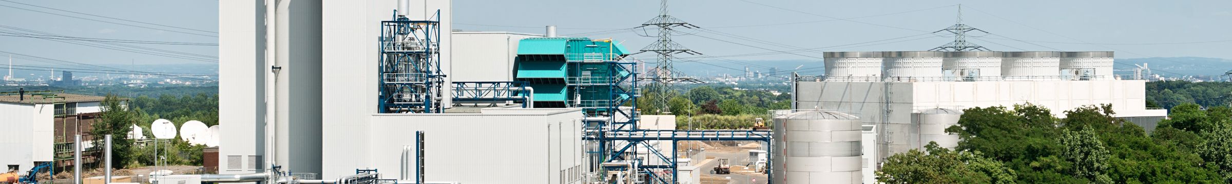 Knapsack Kraftwerk Luftaufnahme