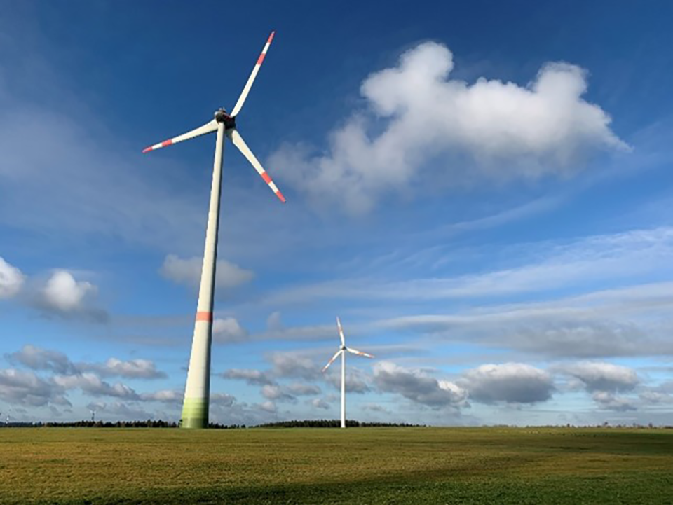 2 Windräder in Schleiden