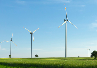 4 Windturbinen