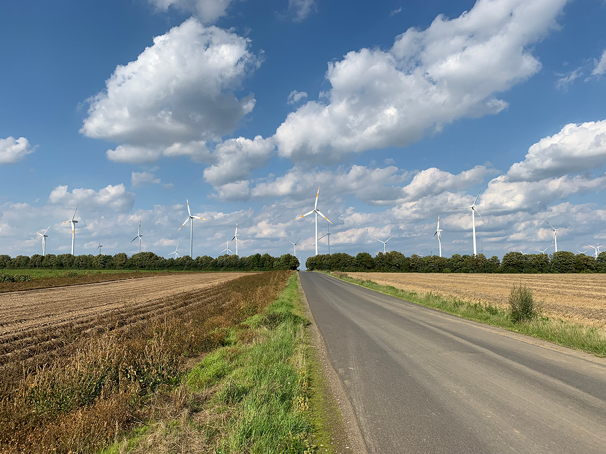 Windpark Bedburg Straße