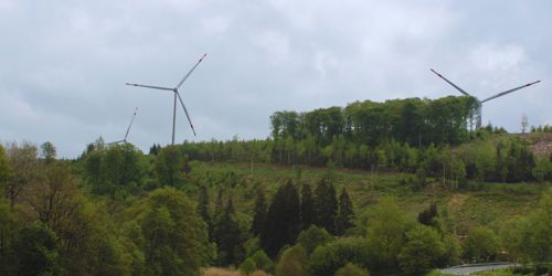 Erndtebrück Windpark Visualisierung