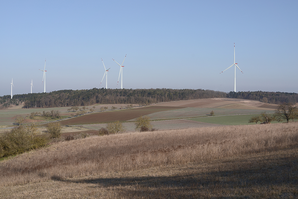 Wertheim Windpark_Simulation vom 05.2025_ landschaft mit Windrädern