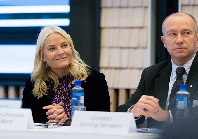 Mette-Marit und Christian Rynning-Tonnesen